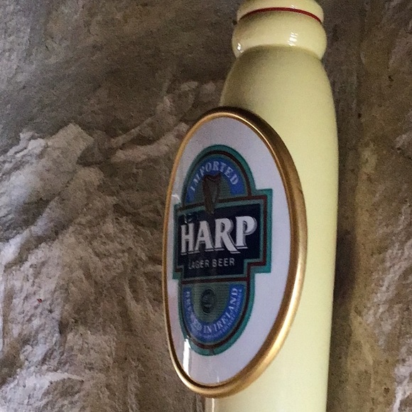 🍻 Vintage Harp Lager Pub Style Beer Tap Handle, 14” - Picture 2 of 6